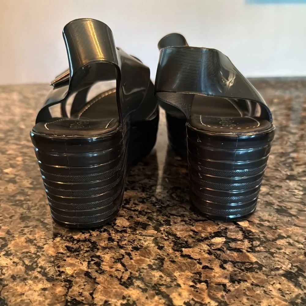 Refresh Black Platform Shoes with Chunky Sole NWOT 8.5